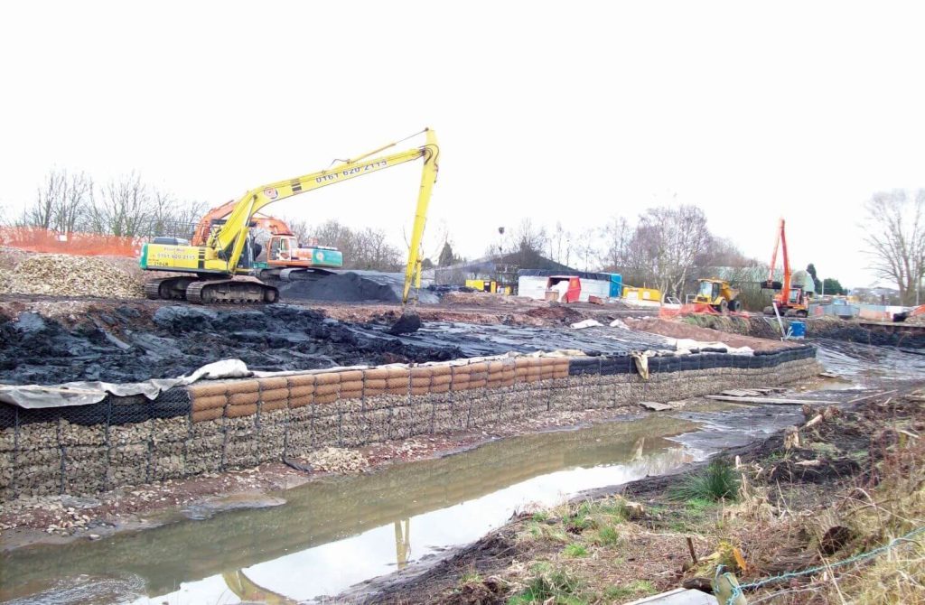 GroSoxx - Gabion - Woolston Canal Filtrexx Soxx