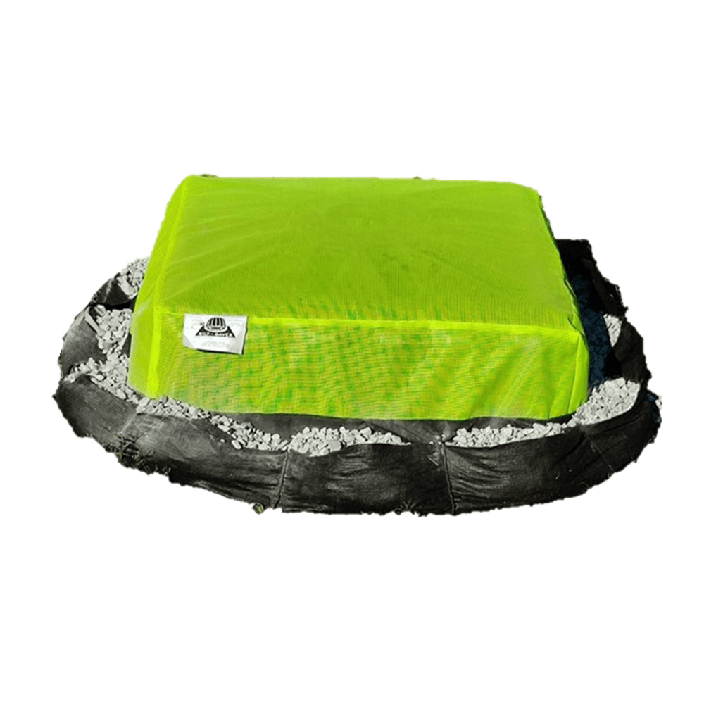 Low Profile Square Base with High Flow Filter Assembly (LPS600A-HF)