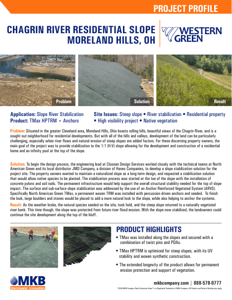 Chagrin River Residential Slope project profile