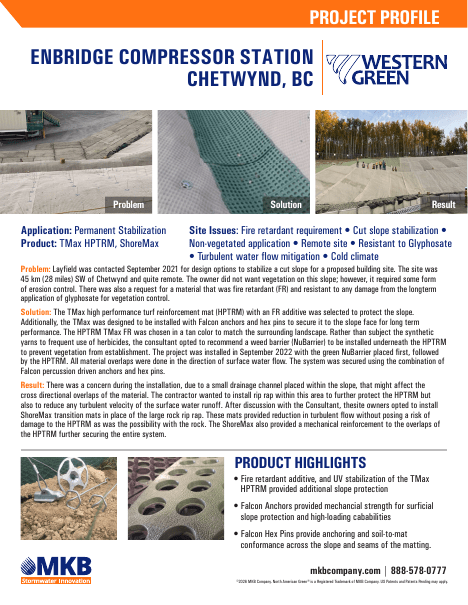 Enbridge Compressor Station project profile