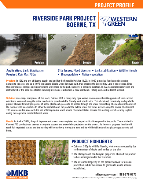 Riverside Park Project project profile