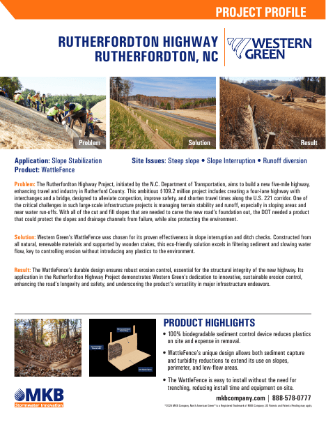 Rutherfordton Highway project profile
