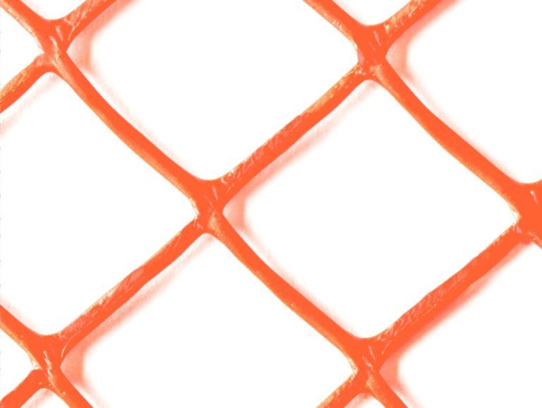 Diamond Safety Fence Orange