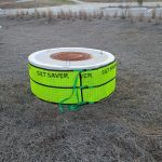 Silt Saver pedestal inlet wrap