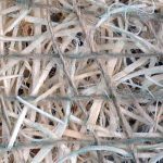 Excelsior erosion control blanket Biodegradable Net Close up