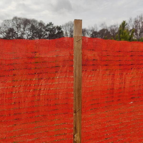 Silt Saver High Visibility Barrier Fence