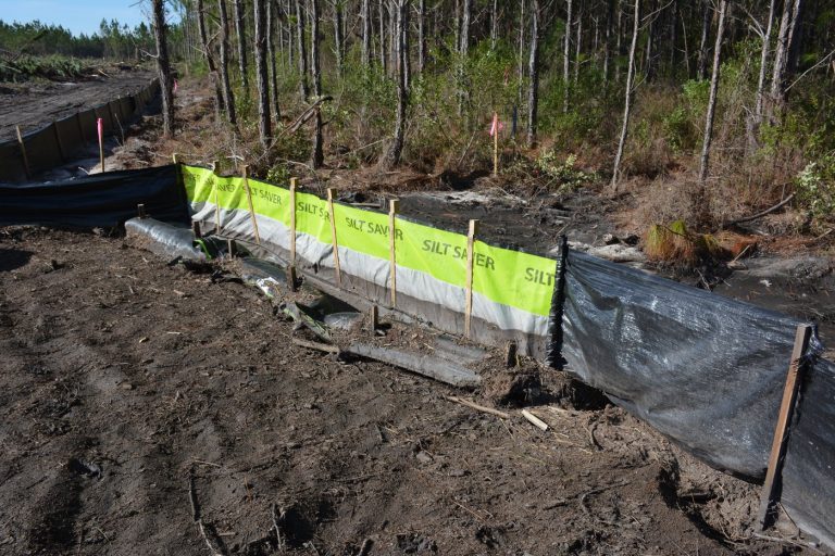 Silt Saver Silt Fence Outlet