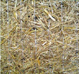 Straw erosion control blanket S Close up