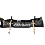 Silt Saver Compression Tube weighted wattle with compression stakes